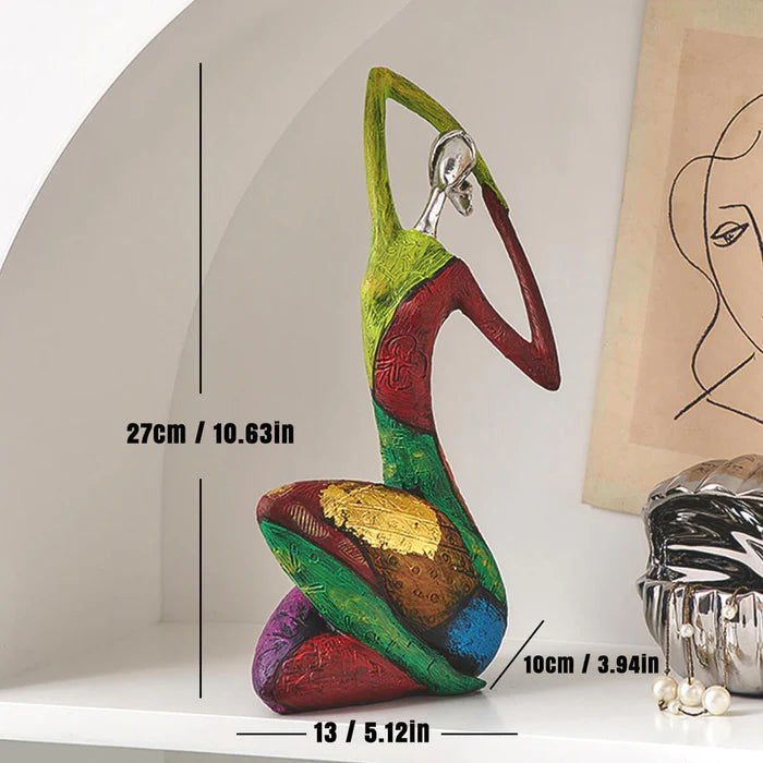 Abstract Art Woman Sculpture Figurines