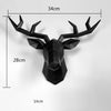 3D Deer Sculpture Head Wall Hanging Wall Decor