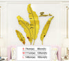 Banana tree Fashion 3d Mirror Leaves Home decor