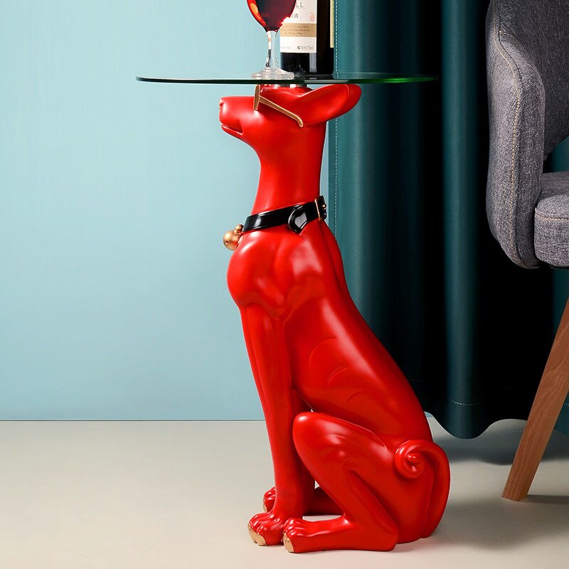 Doberman Originality Figurines Living Room Decoration