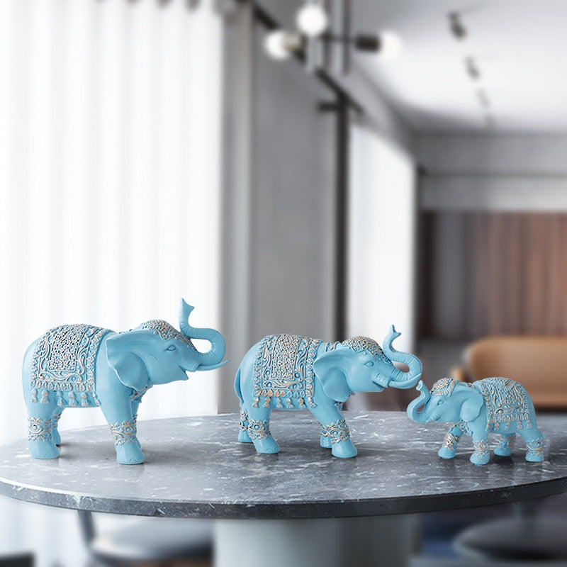 Elephant Figurine resin statue