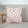 Emboridered Cushion Cover Grey Pink (45x45cm)