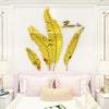 Banana tree Fashion 3d Mirror Leaves Home decor