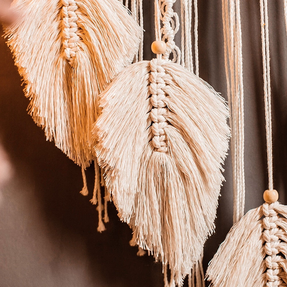 Bohemian Hand Woven Elegant Beautiful Hanging Hoops