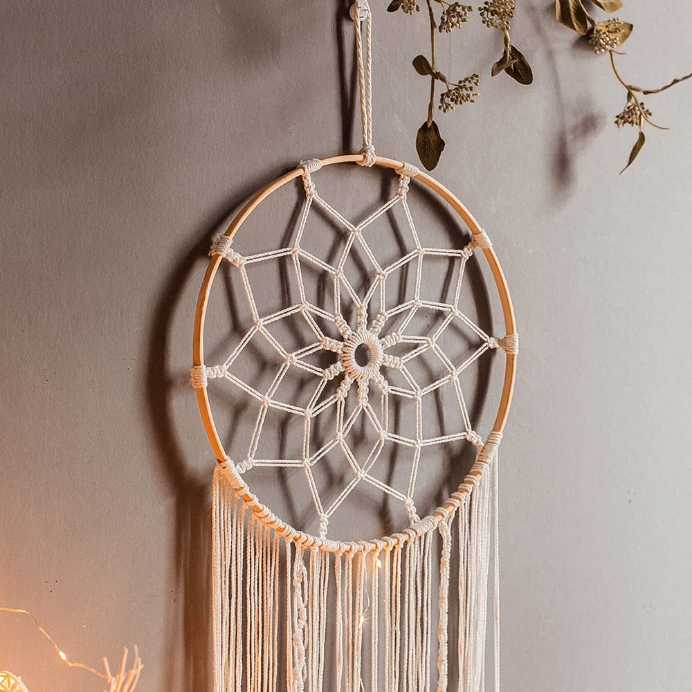 Bohemian Hand Woven Elegant Beautiful Hanging Hoops