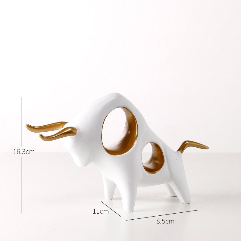 Cattle Statue Bull Figurine Sculpture