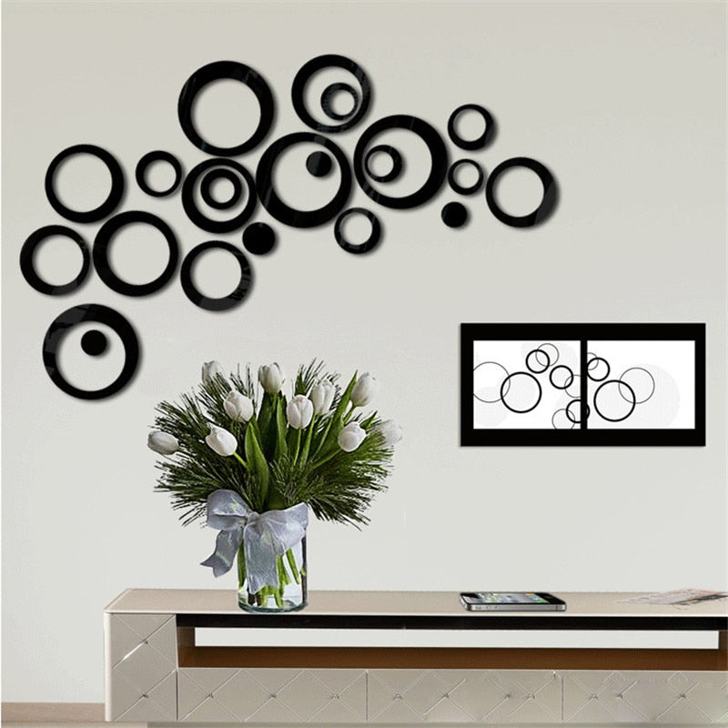 Luxury Style Wall Stickers (5pcs )