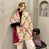 Horse Scarves Luxury Winter Cashmere Scarf  Blanket