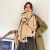 Horse Scarves Luxury Winter Cashmere Scarf  Blanket