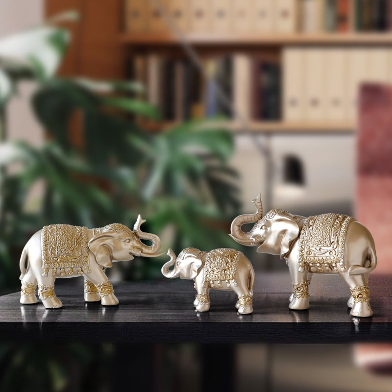 Elephant Figurine resin statue